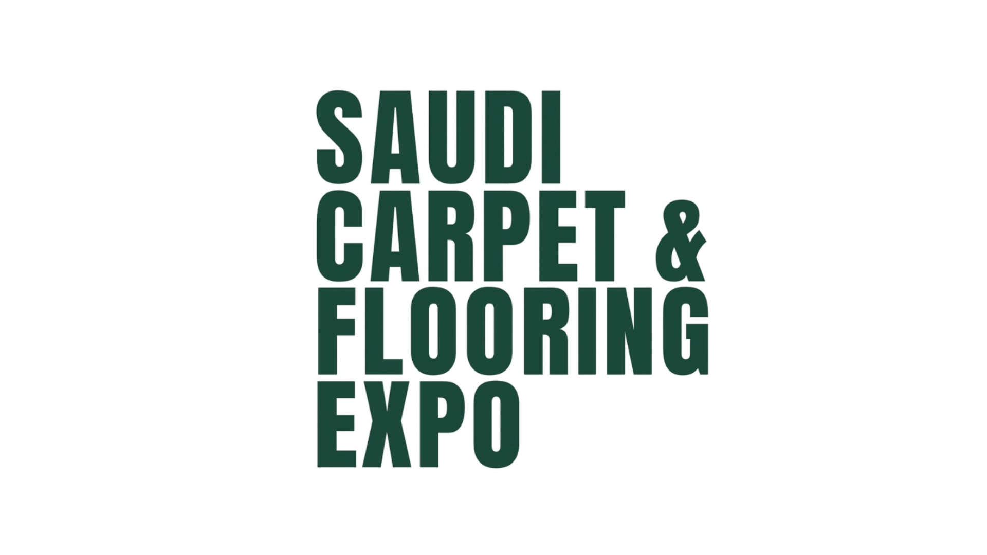 شعار المعرض السعودي الدولي لتجارة السجاد والارضيات 2025